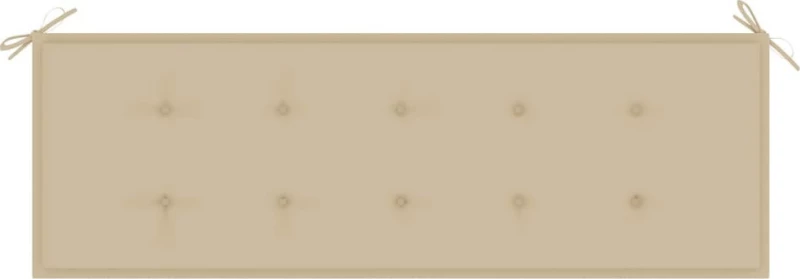 Παγκάκι 3063309 Ξύλο Teak / Μπεζ 159x57.5x90cm