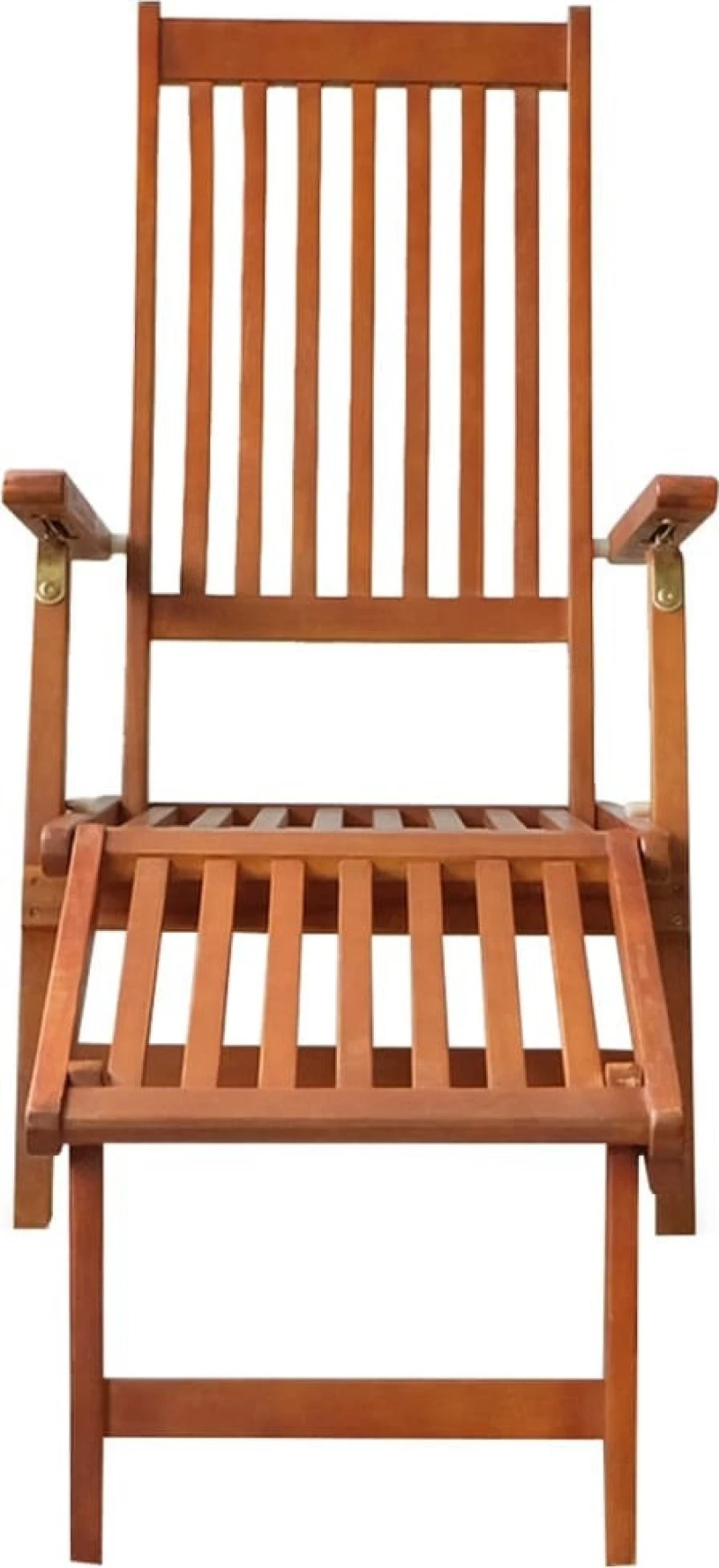 Ξαπλώστρα Ξύλινη Ακακία / Μπορντό 167x56x75cm
