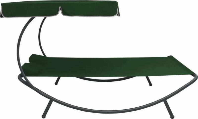 Ξαπλώστρα Μεταλλική Πράσινη 200x173x45cm