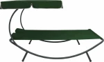 Ξαπλώστρα Μεταλλική Πράσινη 200x173x45cm
