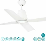 Faro Barcelona Typhoon Led Smart Ανεμιστήρας Οροφής με Φως White
