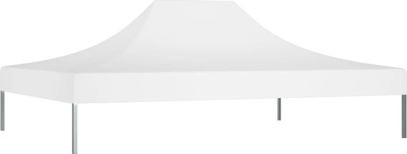 vidaXL Κάλυμμα Τέντας Εκδηλώσεων Λευκό 4.5x3m 315365