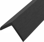 Γωνίες Deck 5τμχ. 170cm Μαύρες 45020