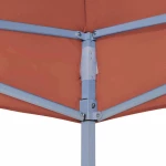vidaXL Κάλυμμα Τέντας Εκδηλώσεων Τερακότα 4.5x3m 315372