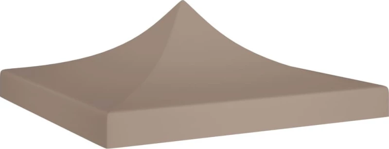 vidaXL Κάλυμμα Τέντας Εκδηλώσεων Taupe 3x3m 315321