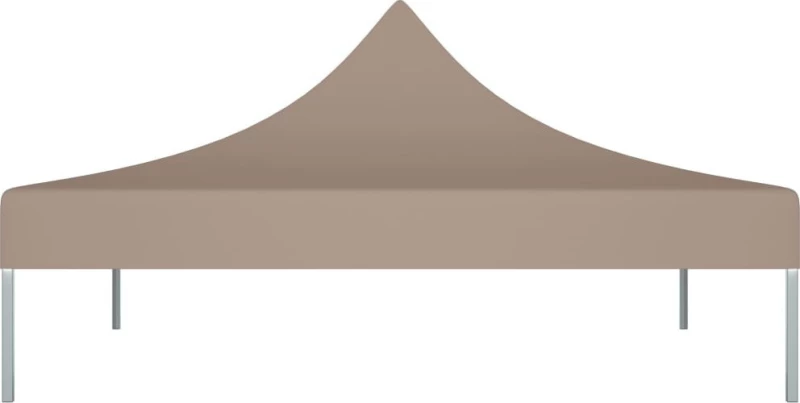 vidaXL Κάλυμμα Τέντας Εκδηλώσεων Taupe 3x3m 315321