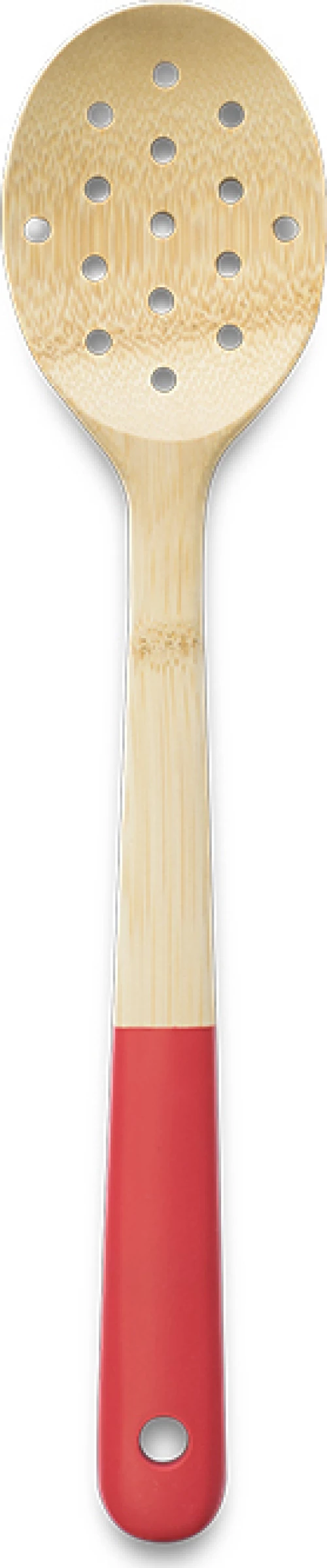 Pebbly Τρυπητή Κουτάλα από Bamboo Red