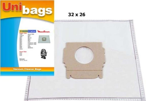 Unibags 1160 Σακούλες Σκούπας 5τμχ