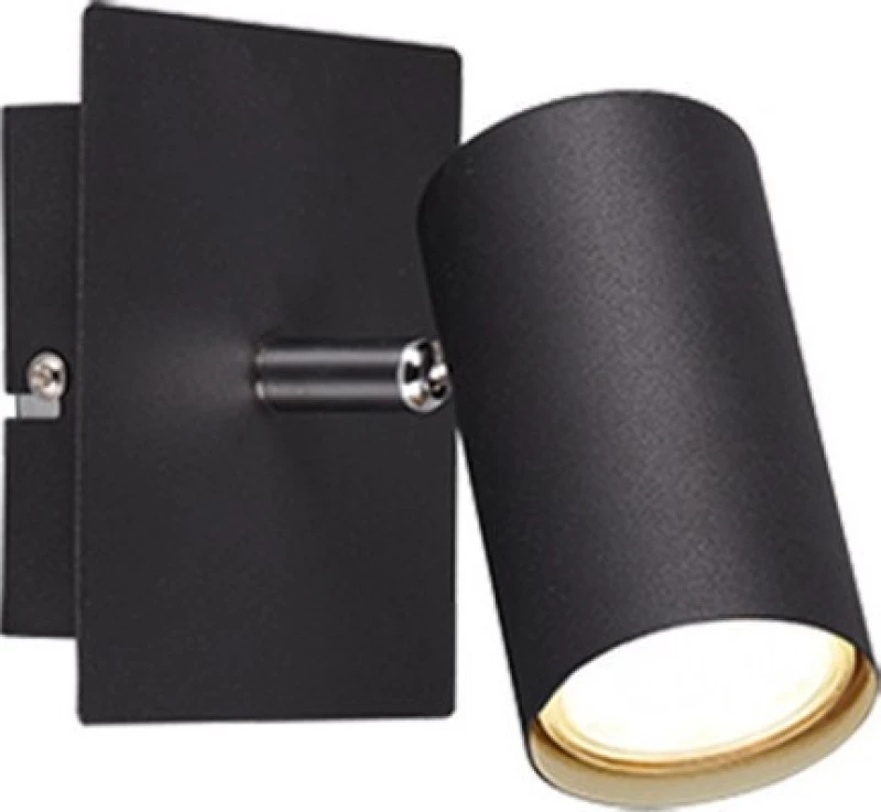 Trio Lighting Marley Μονό Σποτ με Ντουί GU10 σε Μαύρο Χρώμα