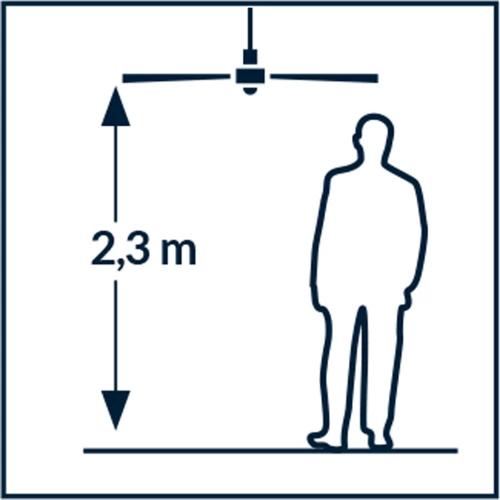 Eglo Antibes Ανεμιστήρας Οροφής με Φως και Τηλεχειριστήριο Black