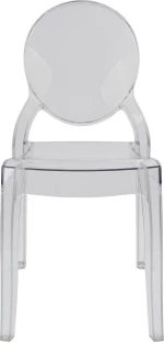 Καρeκλα Ακρυλικη Διαφανη Aramis Hm0170 42,5X52X89,5 Εκ.
