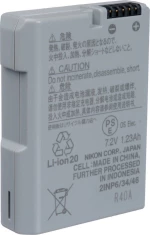 Nikon Μπαταρία Φωτογραφικής Μηχανής EN-EL14a 1230mAh