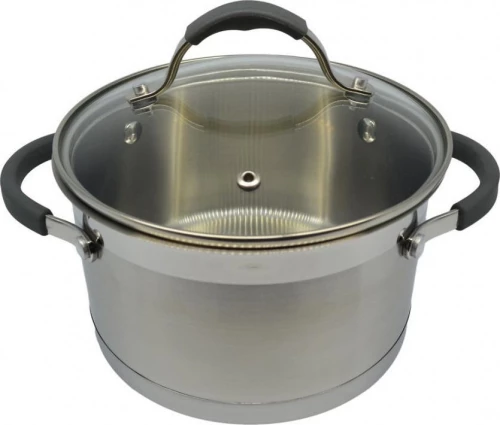 Ankor Βαθιά Ανοξείδωτη Κατσαρόλα 3.6lt / 20cm