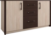Scarlet Μπουφές Sonoma / Wenge 136x45x82cm