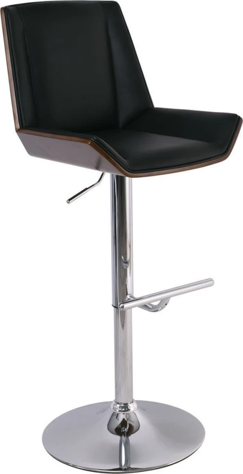 Σκαμπό Μπαρ Numan Μαύρο 52x50x96cm