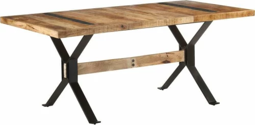 Τραπέζι Τραπεζαρίας Μάνγκο 180x90cm