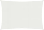vidaXL Πανί Σκίασης Λευκό από HDPE 2,5x4m 160 gr/m² 311234