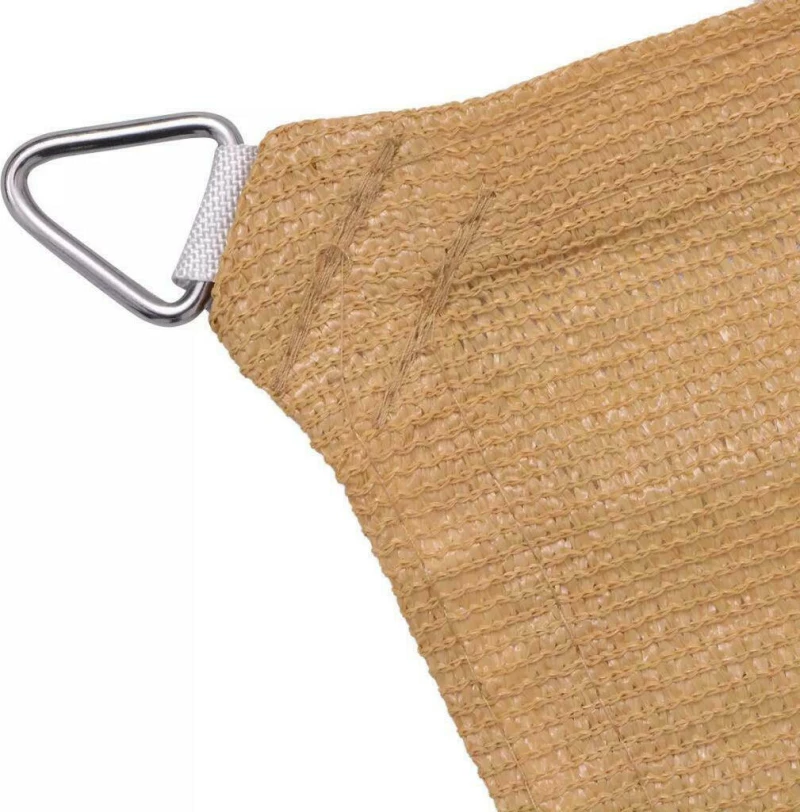 Πανί Σκίασης Ορθογώνιο Μπεζ 2 x 4 μ. από HDPE