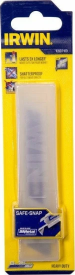 Irwin Snap Blade Ανταλλακτική Λεπίδα 18mm 10507103 8τμχ