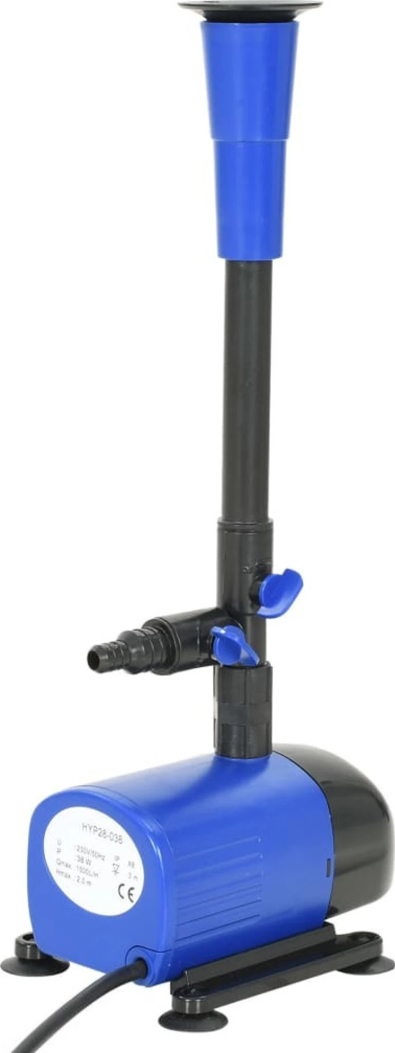 vidaXL Αντλία Σιντριβανιού 38W 1500lt/hr 45446
