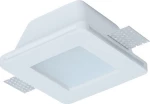 Viokef Γύψινο Σποτ Χωνευτό GU10 / GU5.3 Dalton 12.5x12.5cm Λευκό