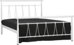 Θηλιά Κρεβάτι Ημίδιπλο Μεταλλικό 110x190cm
