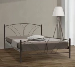 Τήνος Κρεβάτι Υπέρδιπλο Μεταλλικό 160x200cm