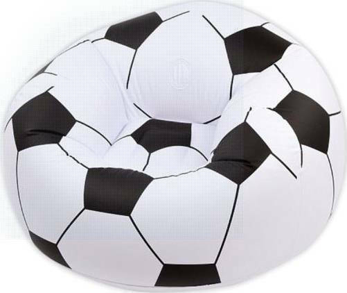 Πουφ Πολυθρόνα Bestway Up In & Over Soccer Ball 114x112cm