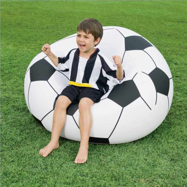 Πουφ Πολυθρόνα Bestway Up In & Over Soccer Ball 114x112cm