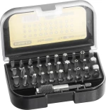Stanley Set με Μύτες - 1/4" (25mm) & Μαγνητικός Αντάπτορας 1-13-903 31τμχ