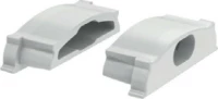 Aca Lighting Σετ 2 Τεμάχια Τάπες Πλαστικές Με & Χωρίς Τρύπα Για Προφίλ P114N , EP114N
