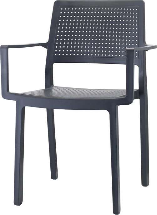 Πολυθρόνα 57x50x84(65/46) scabdesign emi - Ανθρακί