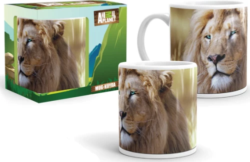 Διακάκης Animal Planet Κούπα Κεραμική Πολύχρωμη 325ml