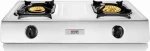 Haeger Safine Plus 2-N5-H Επιτραπέζια Εστία Υγραερίου Διπλή Inox