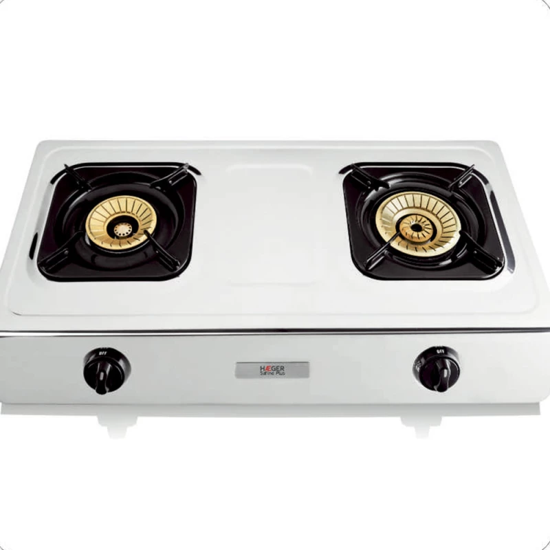 Haeger Safine Plus 2-N5-H Επιτραπέζια Εστία Υγραερίου Διπλή Inox