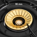 Haeger Safine Plus 2-N5-H Επιτραπέζια Εστία Υγραερίου Διπλή Inox