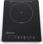 Diplomat DGX2020I Επιτραπέζια Εστία Επαγωγική Μονή Μαύρη