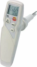 Testo 205 ανθεκτικό όργανο μέτρησης pH/C