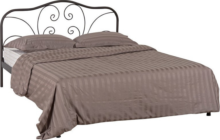 Άντρια Κρεβάτι Υπέρδιπλο Μεταλλικό 160x190cm