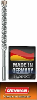 Benman Τρυπάνι Τετράκοπο SDS-Max 25x520mm 74815 1τμχ