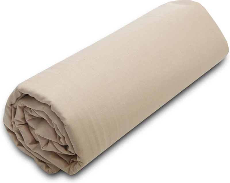 Sunshine Σεντόνι Διπλό με Λάστιχο 160x200x20 Menta 22 Sand