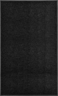 vidaXL Πατάκι Εισόδου Μαύρο 90x150cm