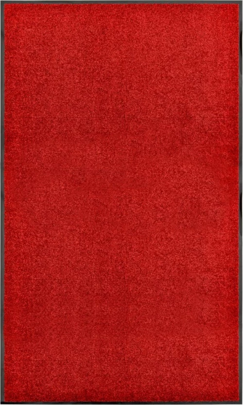 vidaXL Πατάκι Εισόδου Κόκκινο 90x150cm
