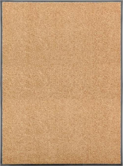 vidaXL Πατάκι Εισόδου Κρεμ 90x120cm