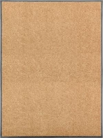 vidaXL Πατάκι Εισόδου Κρεμ 90x120cm