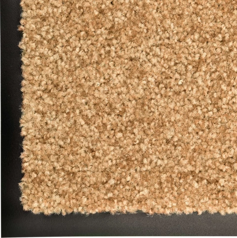 vidaXL Πατάκι Εισόδου Κρεμ 90x120cm