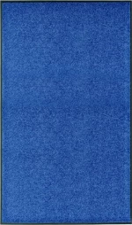 vidaXL Πατάκι Εισόδου Μπλε 90x150cm