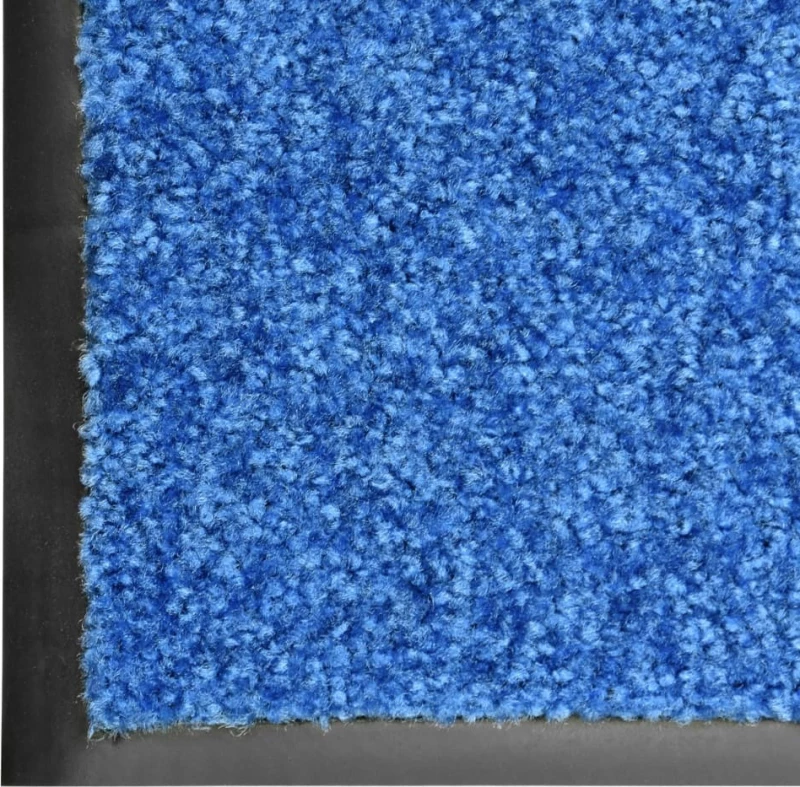 vidaXL Πατάκι Εισόδου Μπλε 90x150cm
