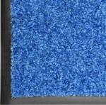 vidaXL Πατάκι Εισόδου Μπλε 90x150cm
