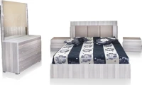 Σετ Κρεβατοκάμαρας 3 Δέρματα 160x200cm 5τμχ
